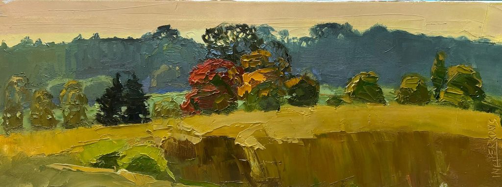 Ragana Landschaft im August