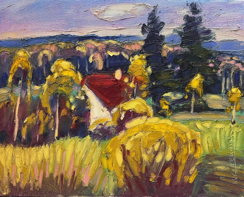 A witch in autumn
