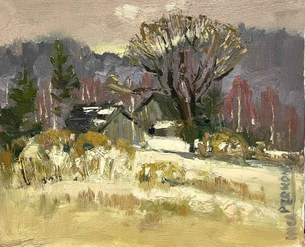 Sējas region. Ragana. Thaw