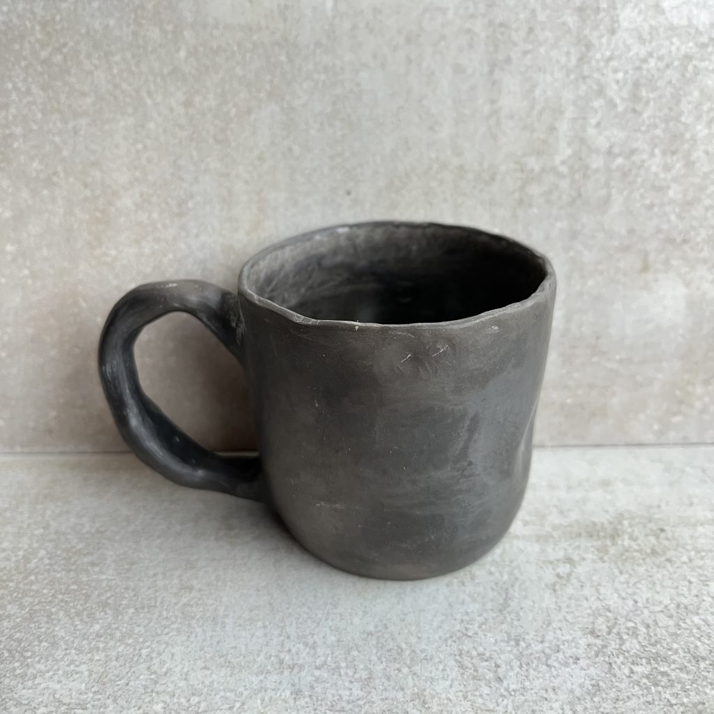 Black clay jug #4